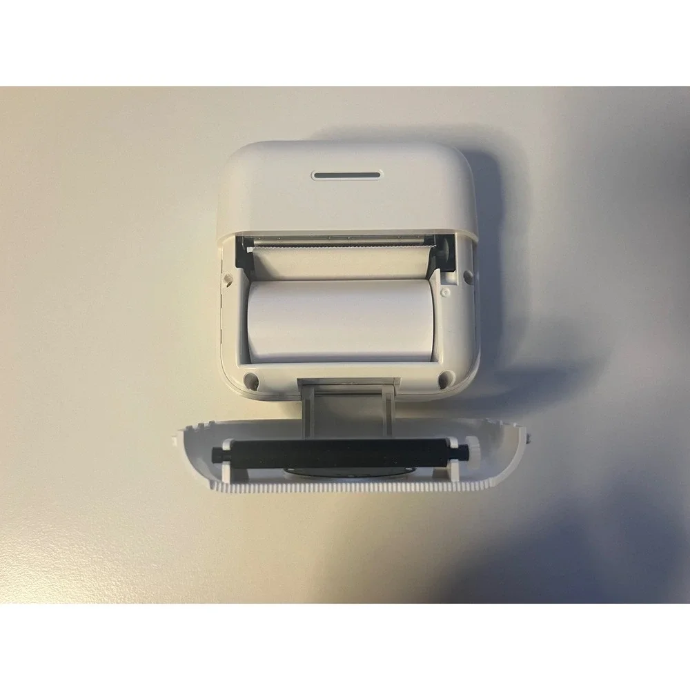 White Portable Bluetooth Mini Printer Thermal Paper Photo Label Maker New